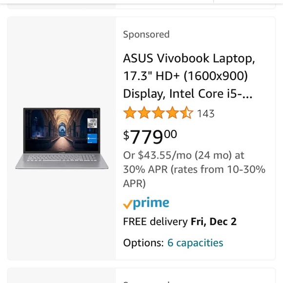 Asus Vivobook laptop - Picture 3 of 3